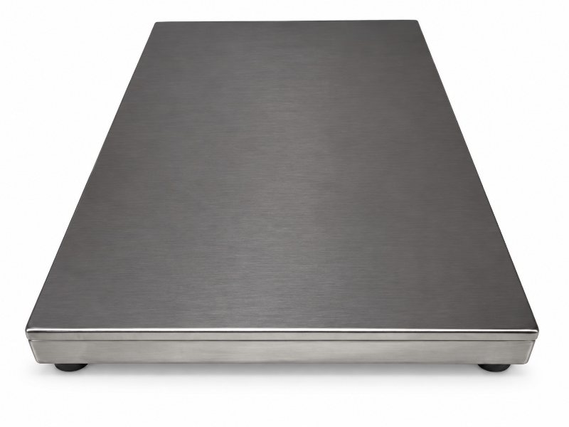 Køleplade 60 x 40 cm i rustfrit stål til buffet – til leje