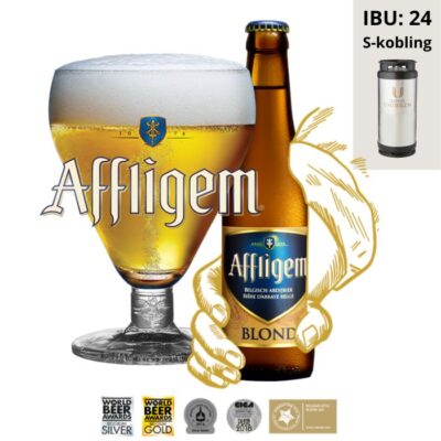 Affligem Blonde fadøl - 20 ltr. Fustage