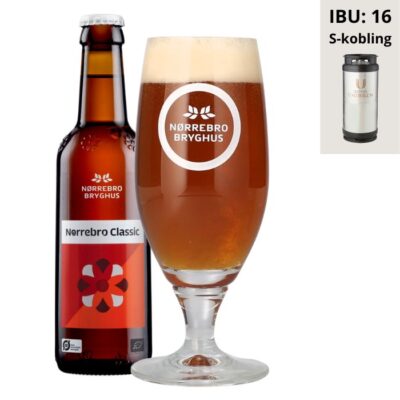 Nørrebro Bryghus Classic ØKO - 20 ltr. Fustage