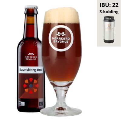 Nørrebro Bryghus Ravnsborg Rød ØKO - 20 ltr. Fustage