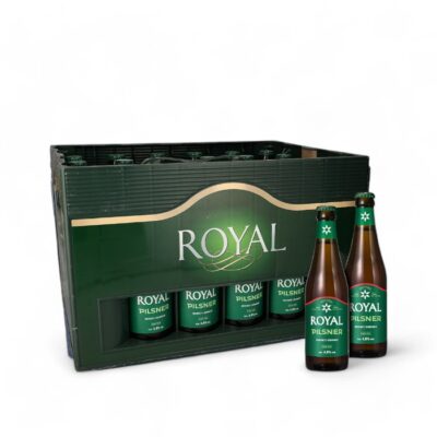 Royal Pilsner flaskeøl - 24 stk. kasse